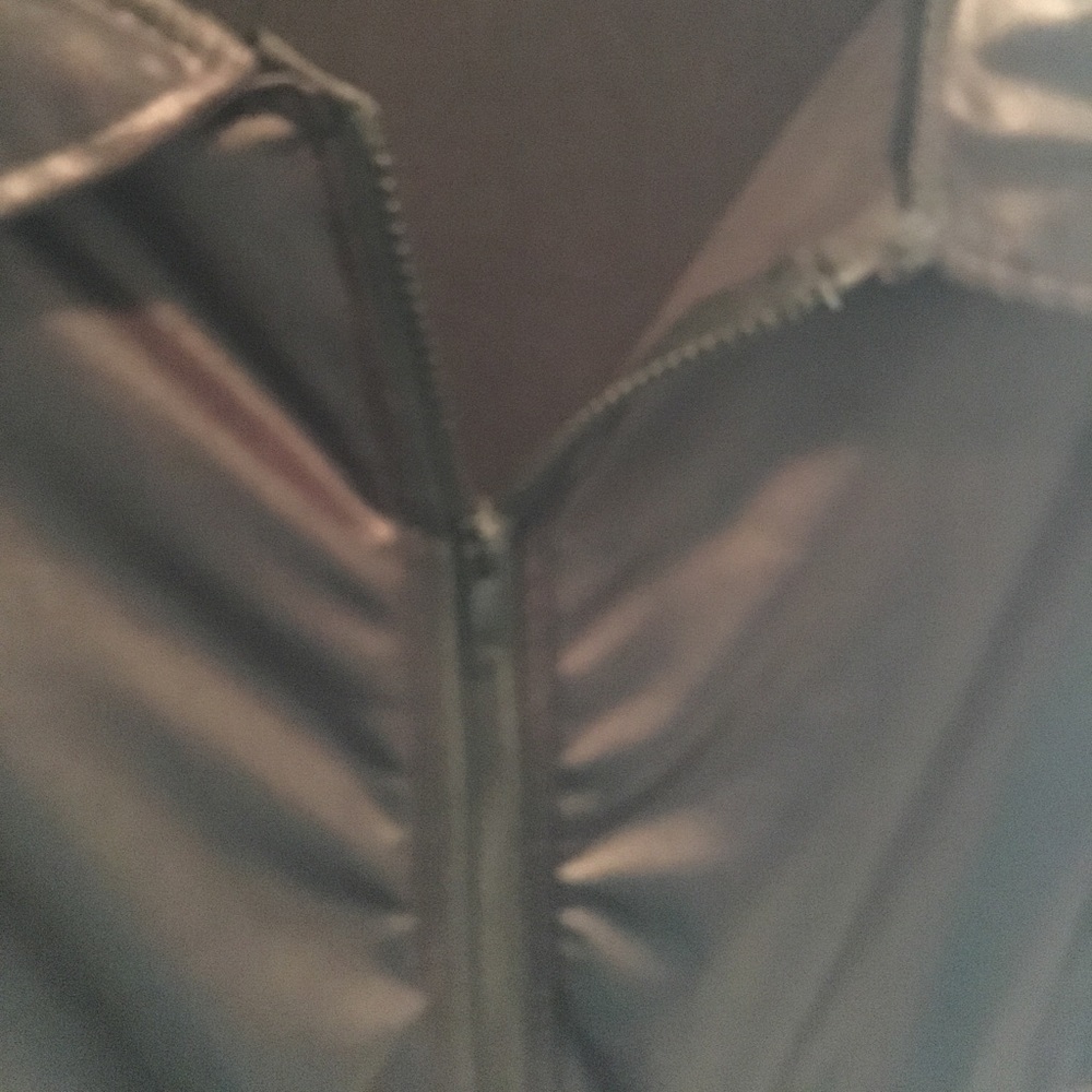 Liligal Back Pleather Jumpsuit